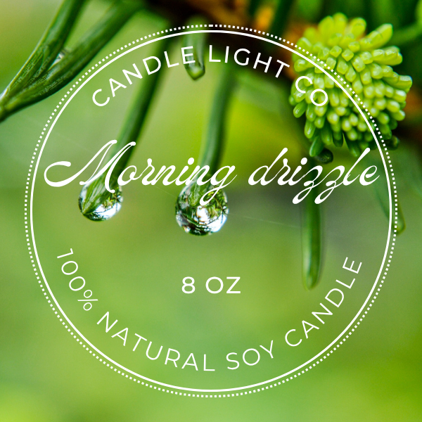 Morning Drizzle candle
