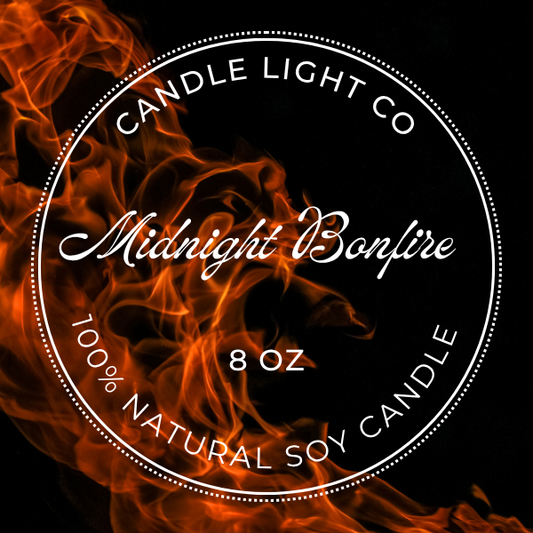 Midnight Bonfire Candle
